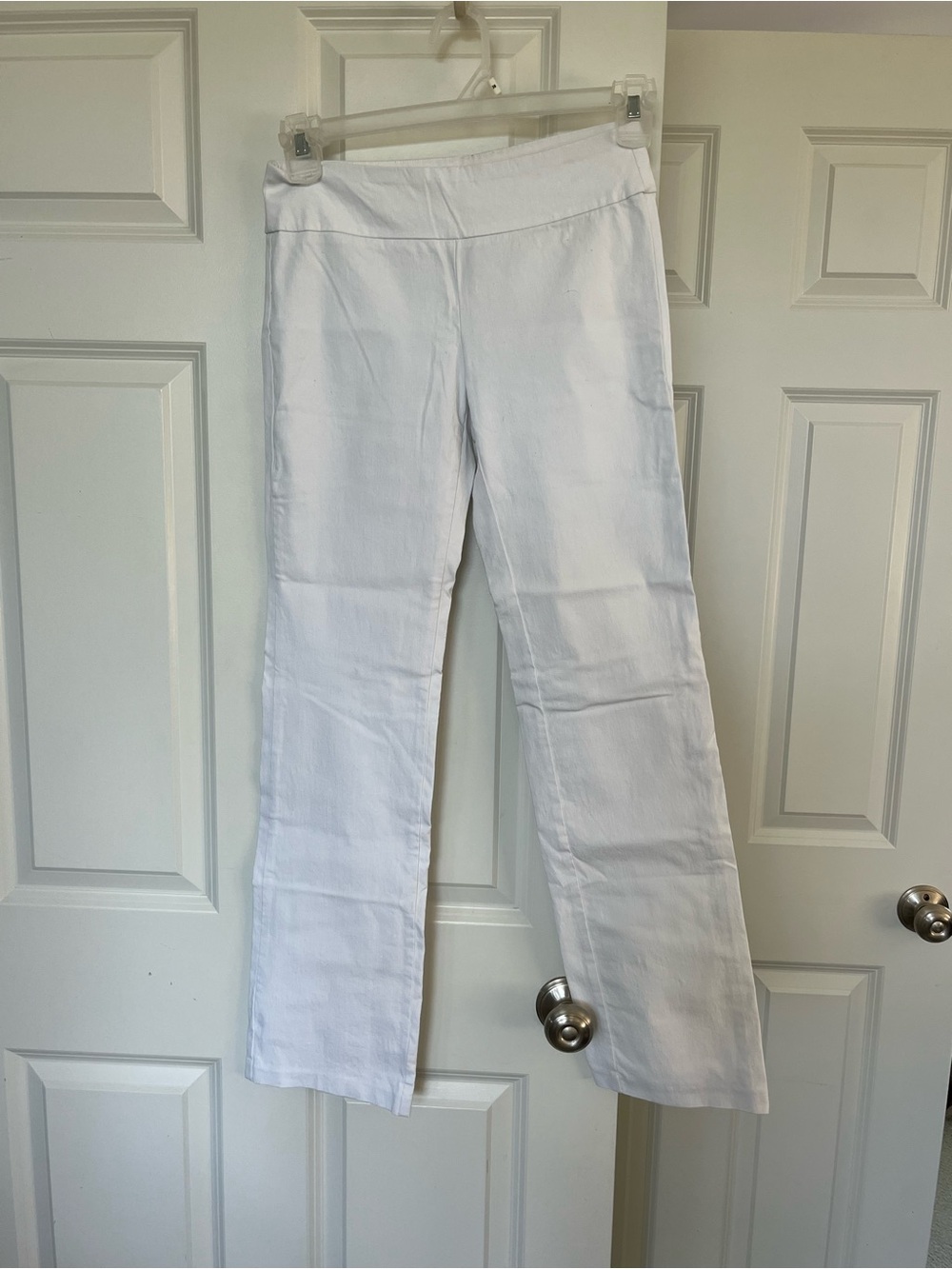 Joe Benbasset, white pants, size M